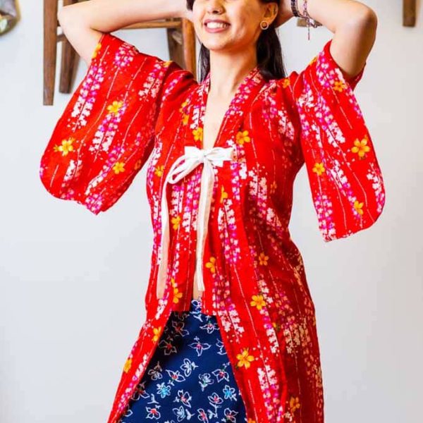 Original Kurzer Kimono
