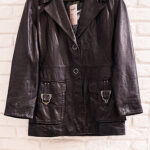 Giacca in pelle di Sorgente