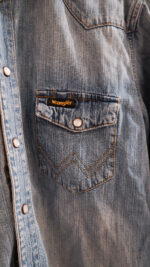 Wrangler camicia denim