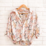 Cropped bluse Sciroppo