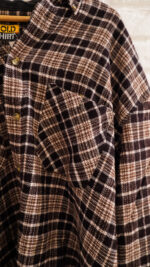Gold shirt Flanellhemd
