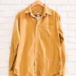 Versace camicia cord