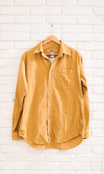 Versace camicia cord