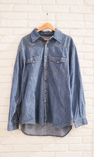 Levis Strauss camicia denim