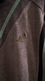 Australian 90s half-zip felpa