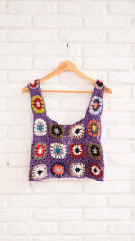 Hand knitted top
