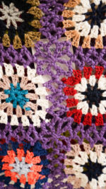 Hand knitted top