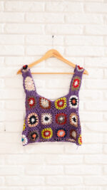 Hand knitted top