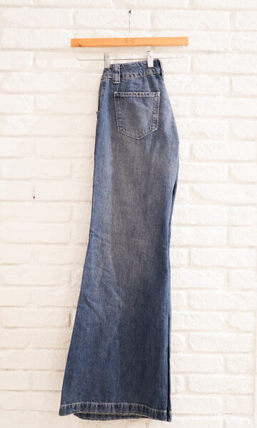Pont denim flare leg